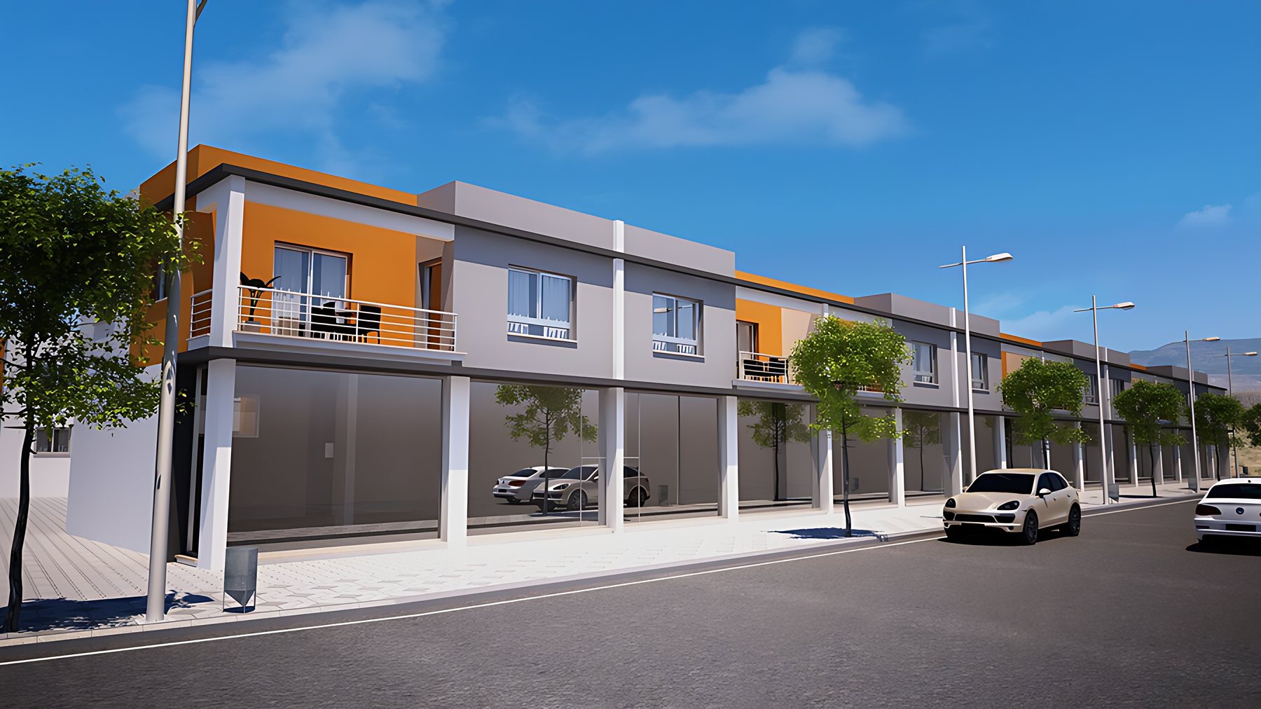 Hacıali Homes konut cephesi